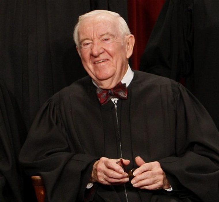 Supreme Court Associate Justice John Paul Stevens